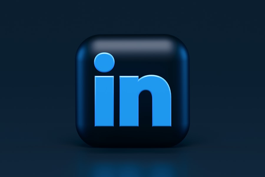Professional optimizing a LinkedIn profile for recruiter search indexing